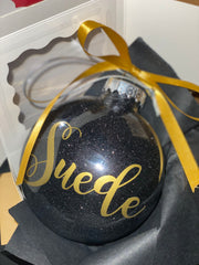 Custom Glitter Ornament