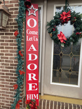 Tall Wood Porch Signs