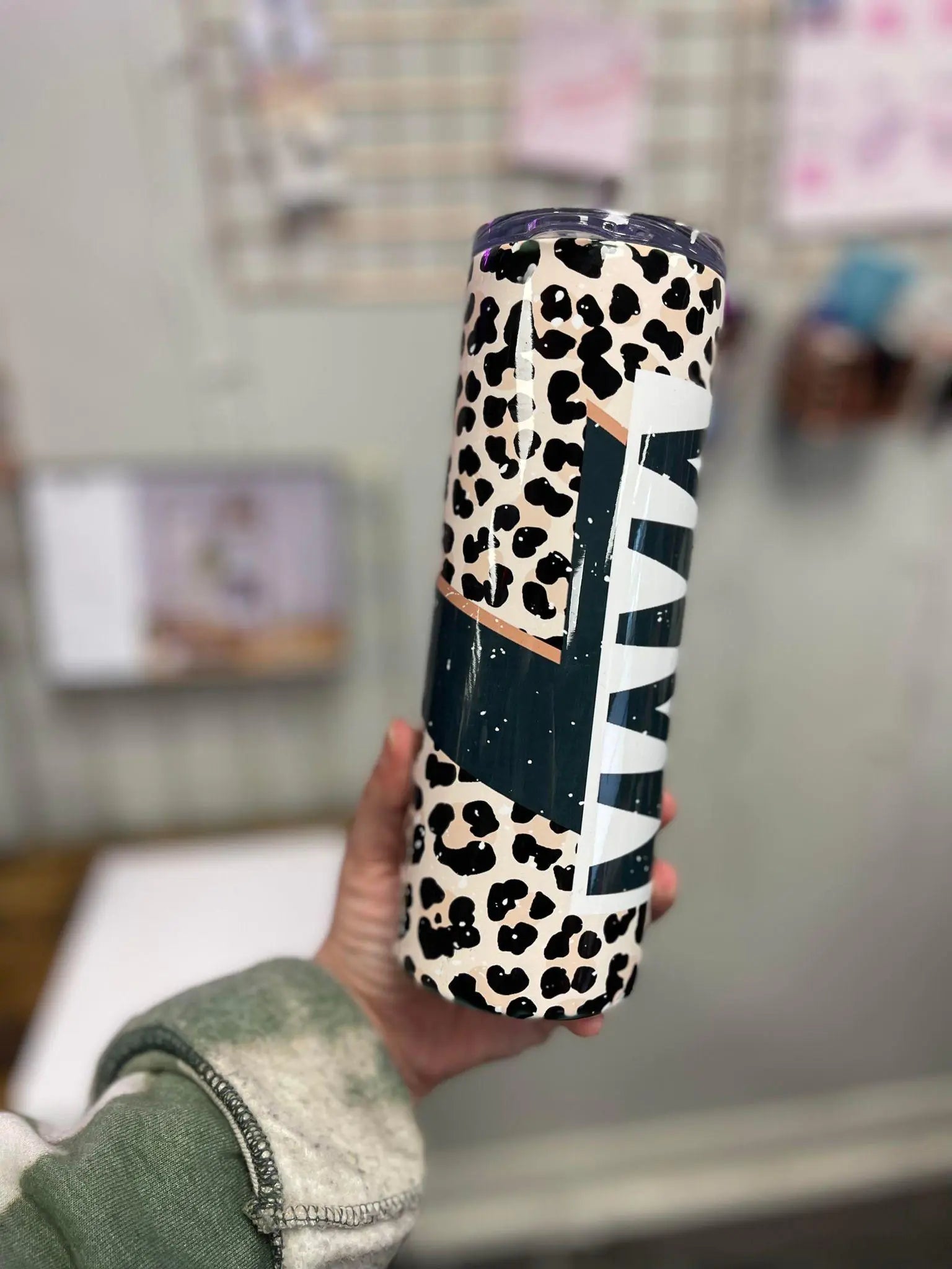 Leopard Mama Tumbler