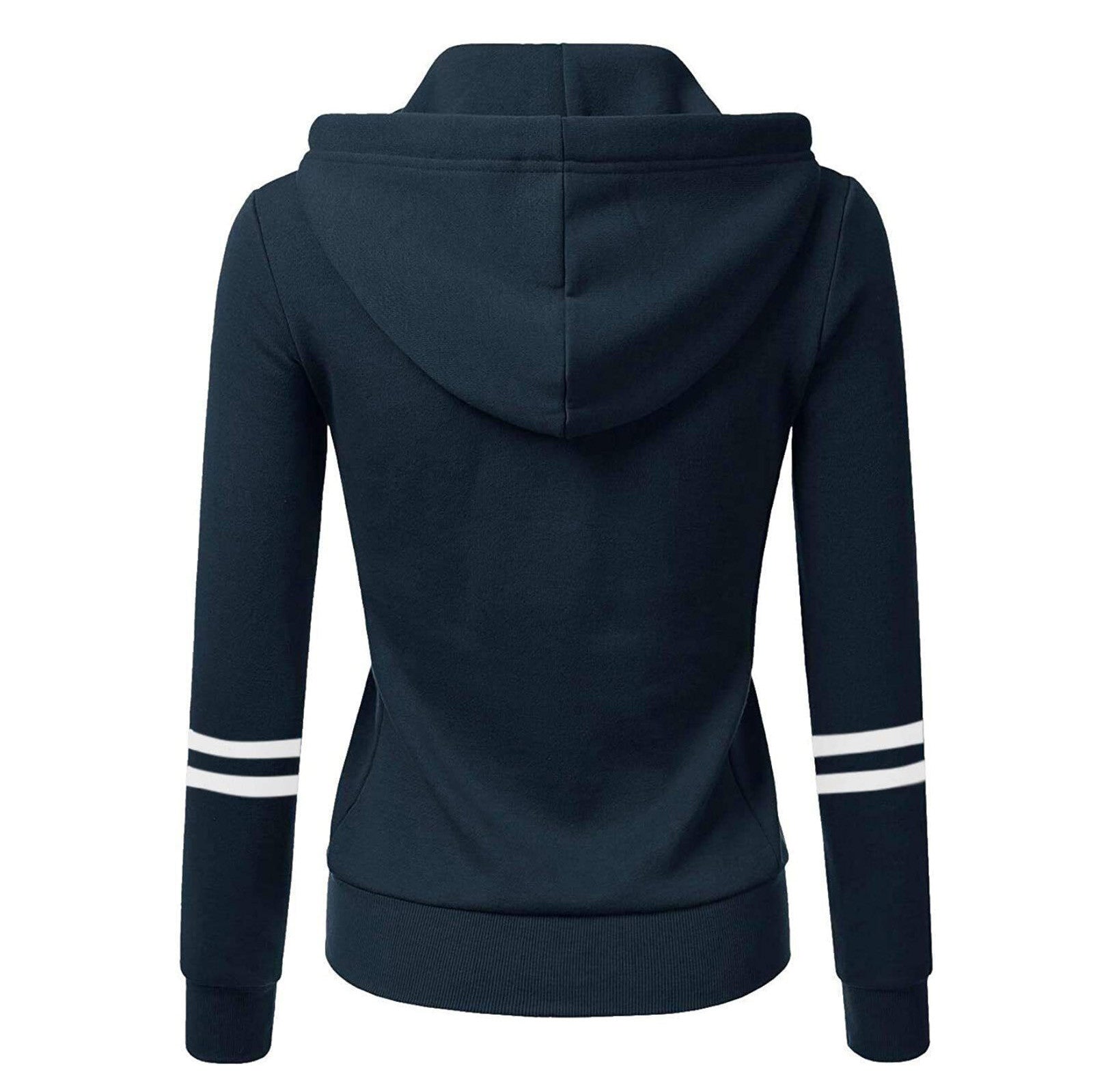 Women Autumn Long Sleeve Hoodies Cardigan Ladies Zip-up Hooded Sweatshirts Jacket Casual Slim Fashion Ladies Hoodies Femme