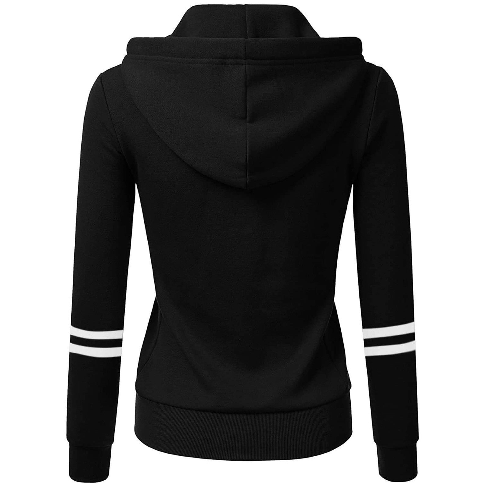 Women Autumn Long Sleeve Hoodies Cardigan Ladies Zip-up Hooded Sweatshirts Jacket Casual Slim Fashion Ladies Hoodies Femme